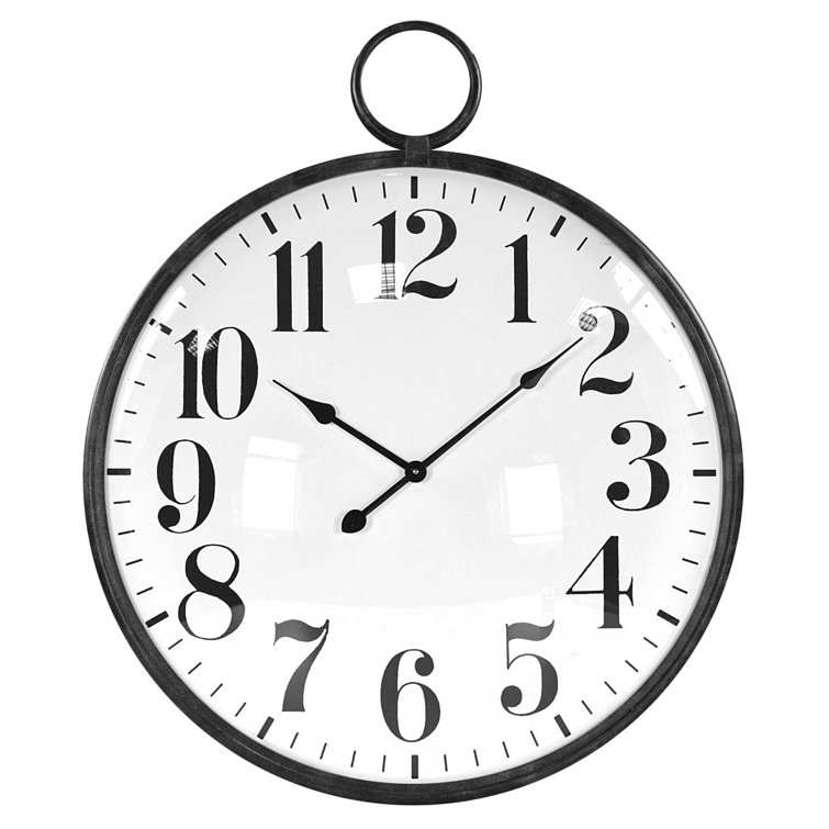 Ebern Designs Wood Wall Clock Wayfair.co.uk